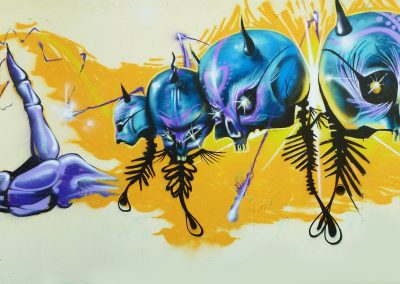 Graffiti Street art Zert B2C- Skio GF B2C- Fazer B2C 2010 Antibes (06)