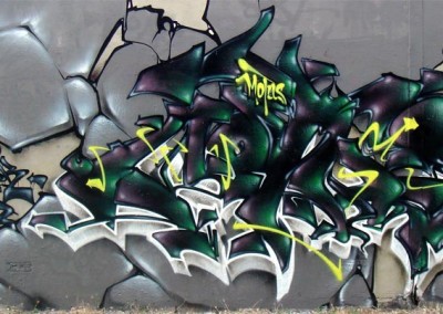 Graffiti Street art Zert B2C - Motus by Fans - Skule ODV 2011 Cagnes sur mer (06)