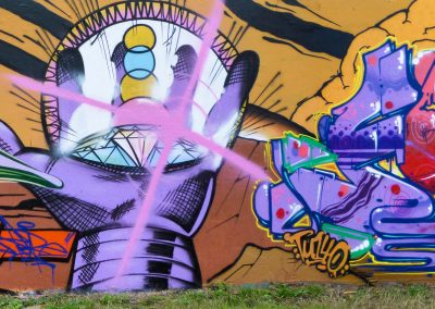 Graffiti Street art Mobe Acre Fase Sear PB - Zert 711 2014 Chambéry (73)