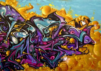 Graffiti Street art Rems GF - Zert 711 2009 Grasse (06)