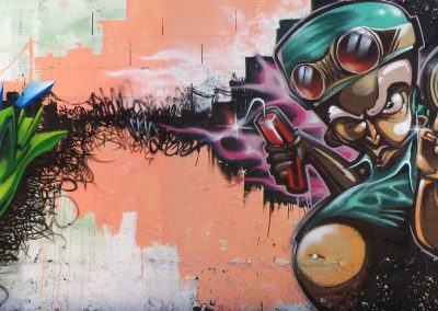 Graffiti Street art Deso 5.7 - Vice SVK 065 - Ryda 5.7 - Skio B2C - Skeum 5.7 - Zert B2C 065 2009 Montpellier (34)