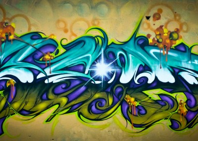 Graffiti Street art Zert en 2015 à Annecy (74)