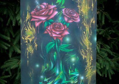 Graffiti Exposition Calligraphie Canvas 2016 Zert 50x100