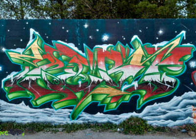 Graffiti Street art Zert en 2022 à la Seyne sur mer (83)