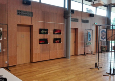 Exposition à la médiathèque de Thyez (73) en Haute-Savoie 2018