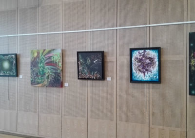 Exposition à la médiathèque de Thyez (73) en Haute-Savoie 2018