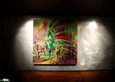 Exposition à l'Insolite à Aix les Bains en Savoie 73 Graffiti (2017)